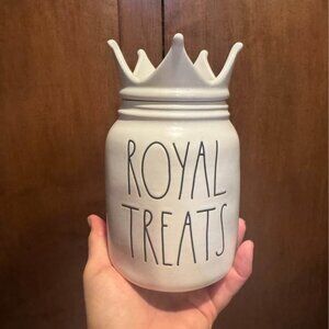 Rae Dunn ROYAL TREATS Canister